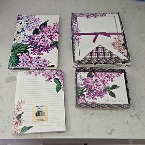 G.R. Gibson Waverly Pattern Stationery Set